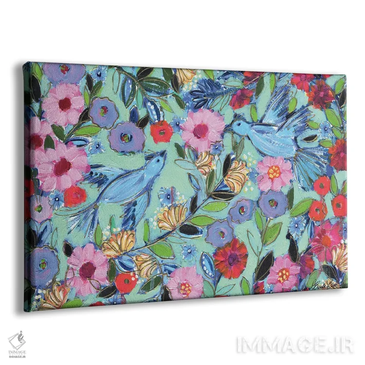 تابلو زندگی زیباست اثر برندا بوش - نمای پرسپکتیو محصول