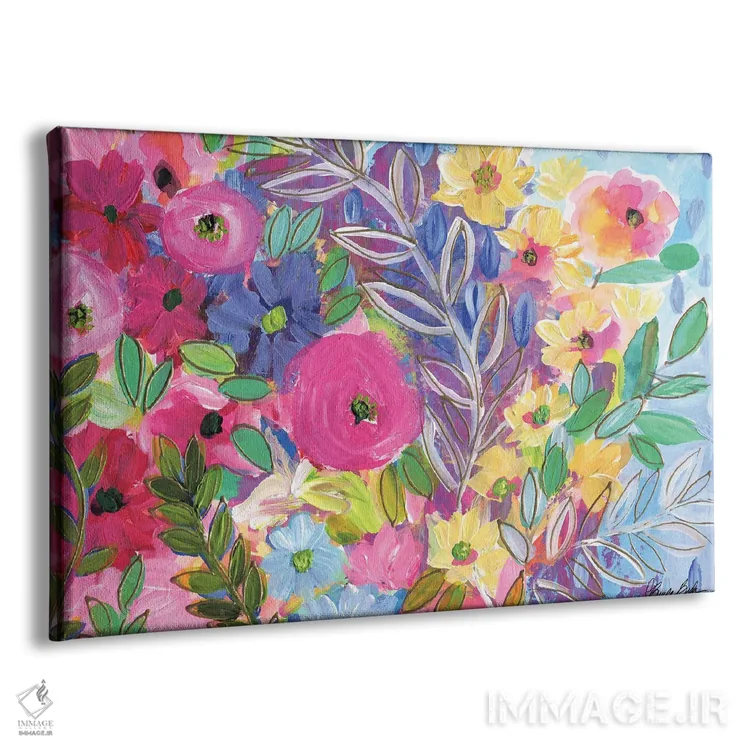 تابلو افکار بهاری در ژانویه اثر برندا بوش - نمای پرسپکتیو محصول