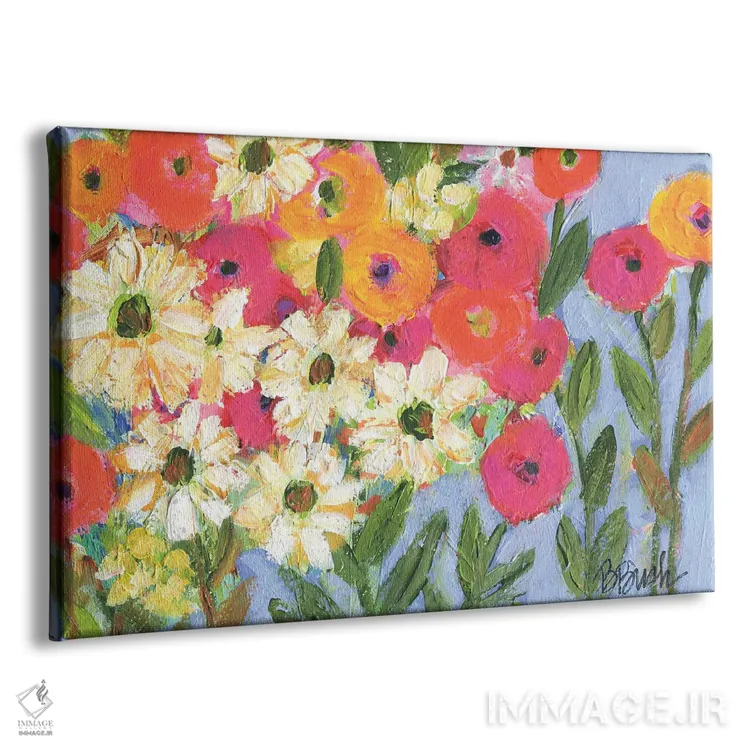 تابلو رنگهای آفتاب اثر برندا بوش - نمای پرسپکتیو محصول