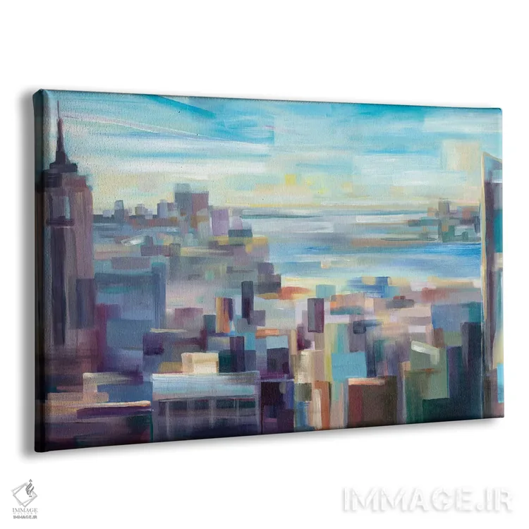 تابلو خط افق نیویورک اثر بروک بورچرباورگ - نمای پرسپکتیو محصول