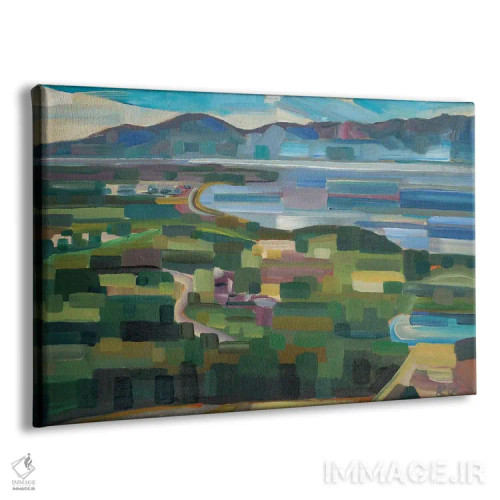 تابلو منظرهای از پارک غازها اثر بروک بورچرباورگ - نمای پرسپکتیو محصول