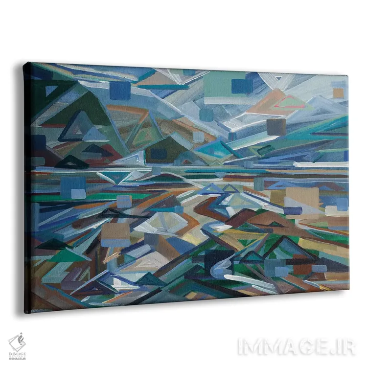 تابلو جزر و مد کم اثر بروک بورچرباورگ - نمای پرسپکتیو محصول