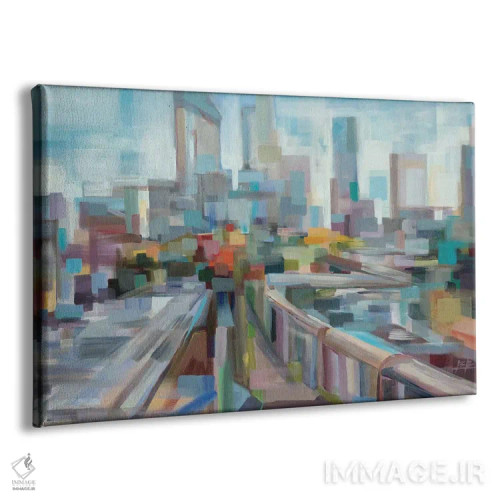 تابلو بعدازظهر بالای بزرگراه اثر بروک بورچرباورگ - نمای پرسپکتیو محصول