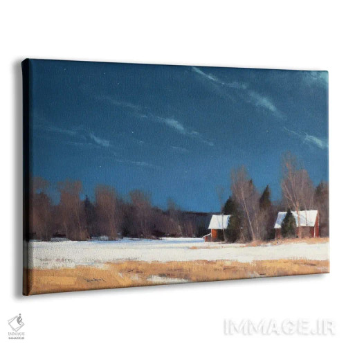 تابلو مزرعهٔ بخش گرانت زیر نور ماه اثر بن بائر - نمای پرسپکتیو محصول