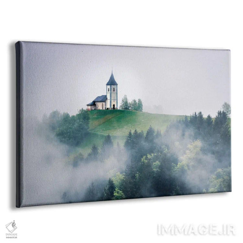 تابلو بر فراز مه اثر برایان بیلکه - نمای پرسپکتیو محصول