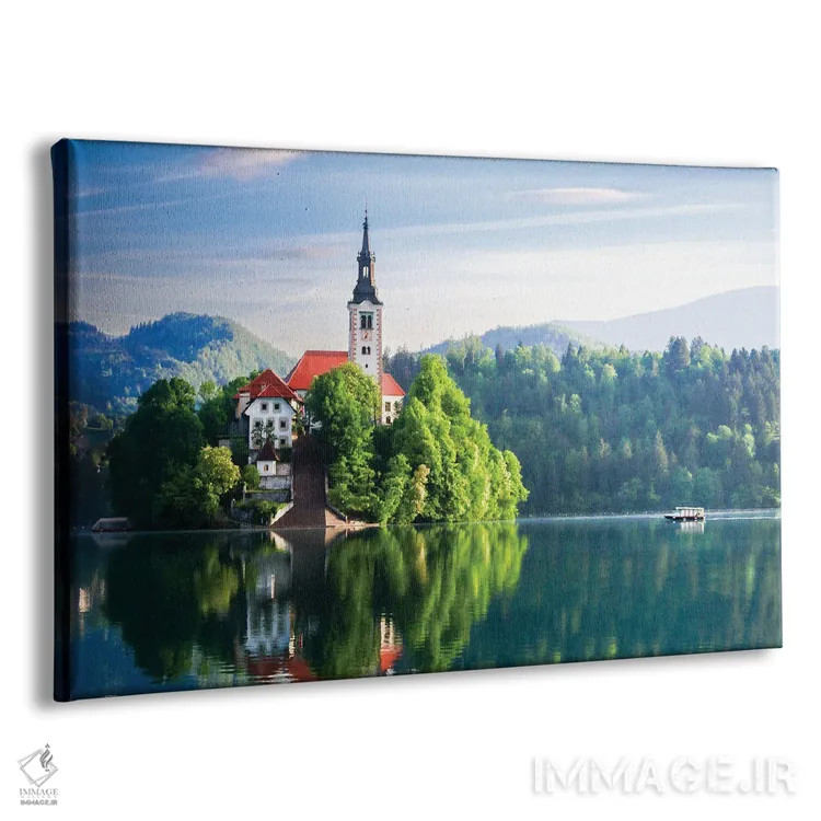 تابلو بازتابهای صبحگاهی اثر برایان بیلکه - نمای پرسپکتیو محصول