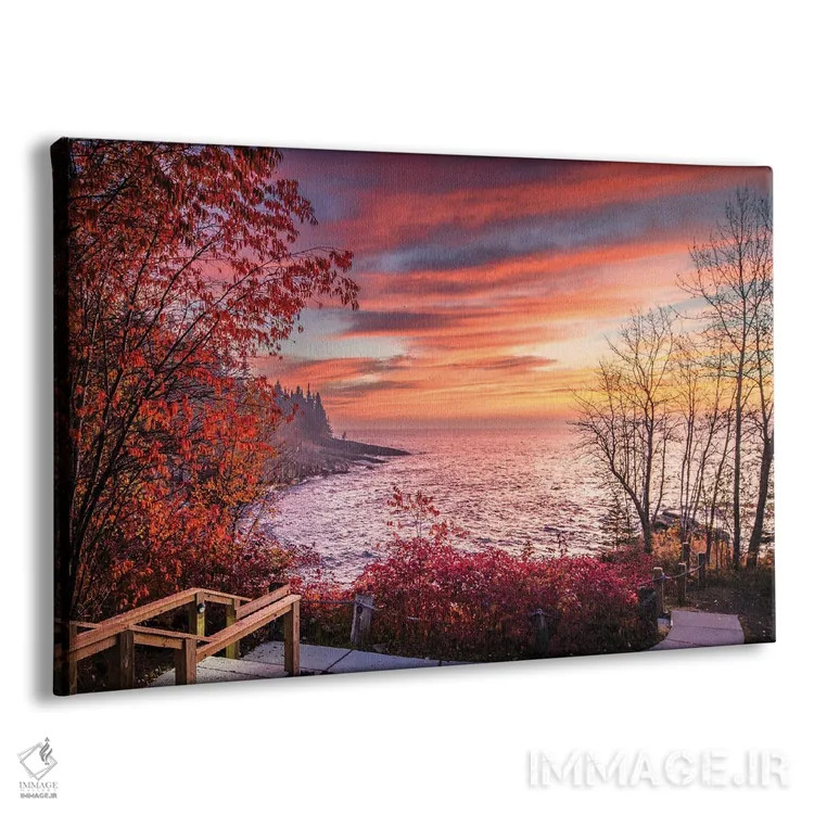 تابلو بیدار شو و بدرخش در خلیج بلوفین اثر برایان بیلکه - نمای پرسپکتیو محصول