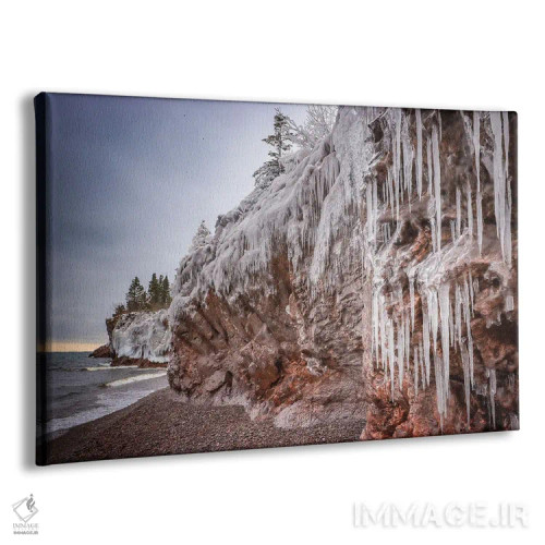 تابلو تراشیدهشده توسط زمستان اثر برایان بیلکه - نمای پرسپکتیو محصول