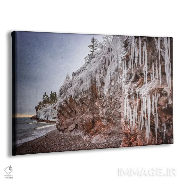 تابلو تراشیدهشده توسط زمستان اثر برایان بیلکه - نمای پرسپکتیو محصول