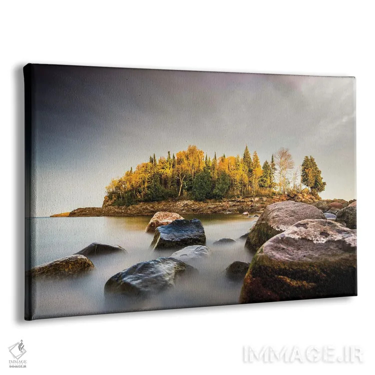 تابلو غروب دلپذیر در کُوُو شوگرلف اثر برایان بیلکه - نمای پرسپکتیو محصول