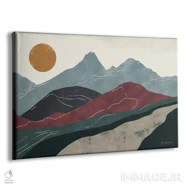 تابلو مسیرهای پرو اثر بکی تورنز - نمای پرسپکتیو محصول