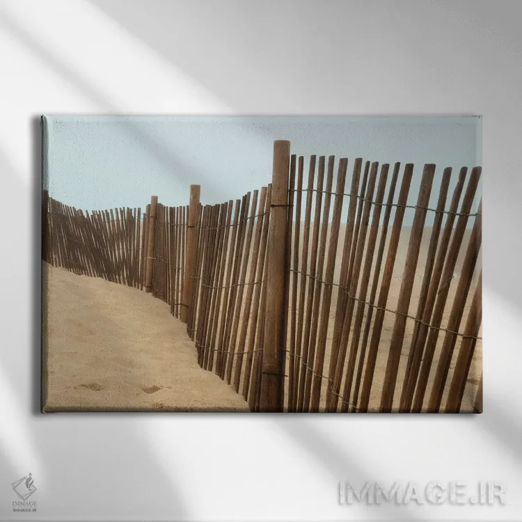 تابلو نماهای ساحل اثر عکاسی بیل کارسون - نمای روبهرو روی دیوار