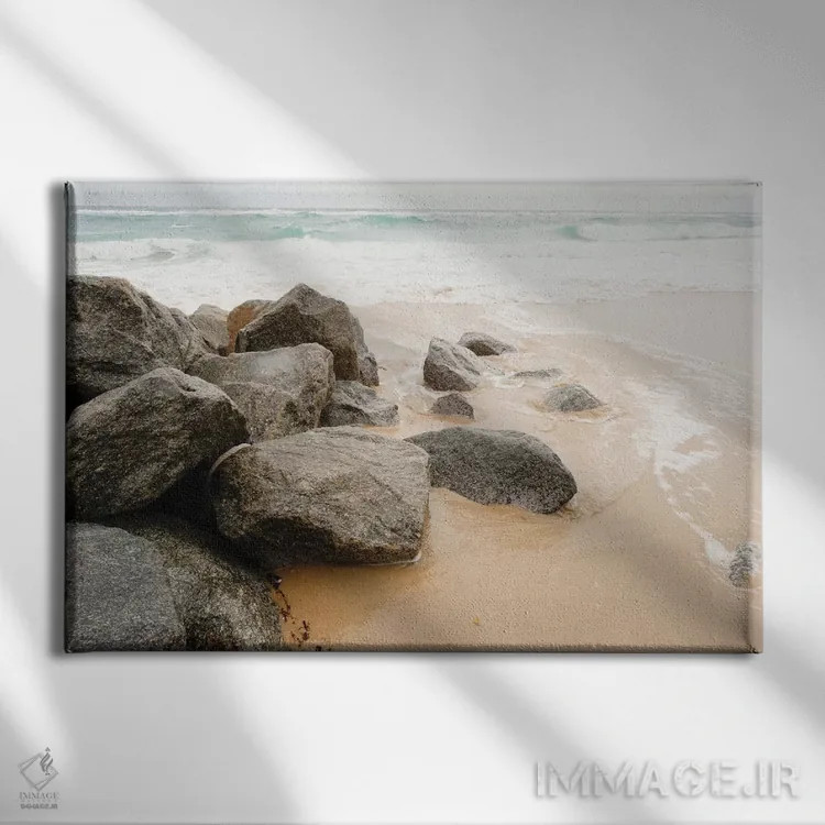 تابلو سواحل ساحلی اثر عکاسی بیل کارسون - نمای روبهرو روی دیوار