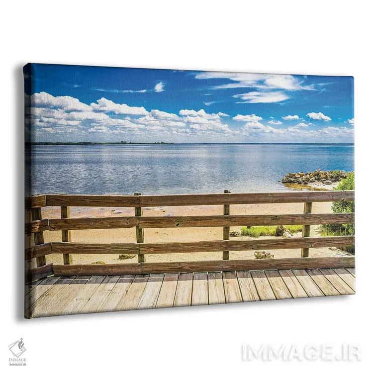 تابلو نمای رو به اقیانوس اثر عکاسی بیل کارسون - نمای پرسپکتیو محصول