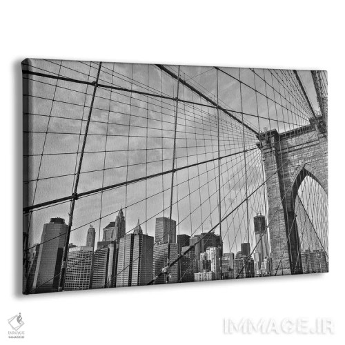 تابلو پل بروکلین اثر عکاسی بیل کارسون - نمای پرسپکتیو محصول