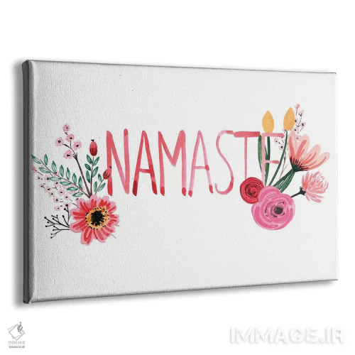 تابلو ناماسته (درود هندی) اثر آلبینا براتچِوا - نمای پرسپکتیو محصول