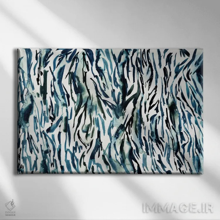 تابلو غریزهٔ حیوانی اثر آلبینا براتچِوا - نمای روبهرو روی دیوار