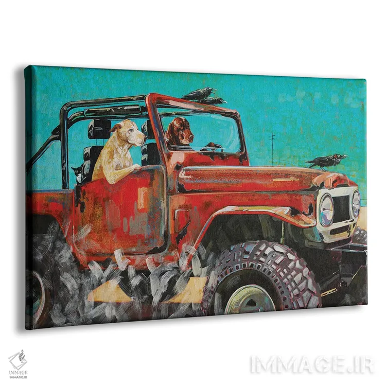 تابلو گردش در فلات (Fj) اثر بارتون دگراف - نمای پرسپکتیو محصول