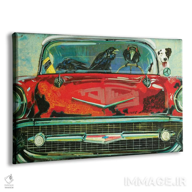 تابلو مارلی (اسم خاص) اثر بارتون دگراف - نمای پرسپکتیو محصول