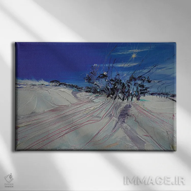 تابلو فرشتهٔ صبح اثر برایدی اوبرایان - نمای روبهرو روی دیوار