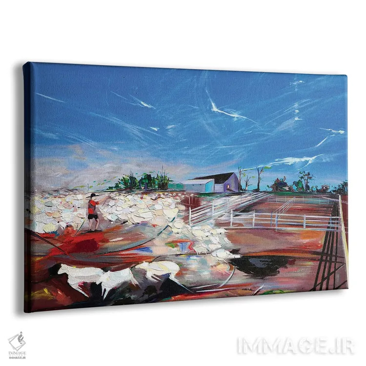 تابلو پرش آزادی اثر برایدی اوبرایان - نمای پرسپکتیو محصول