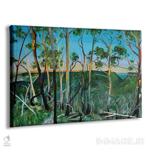 تابلو و درختان رقصیدند اثر برایدی اوبرایان - نمای پرسپکتیو محصول