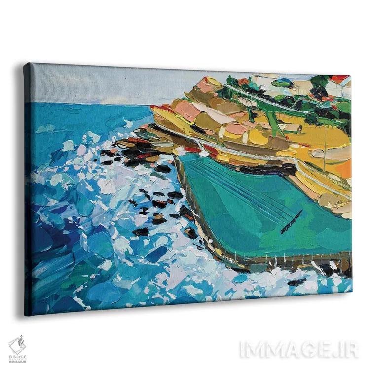 تابلو استخر برونته اثر برایدی اوبرایان - نمای پرسپکتیو محصول