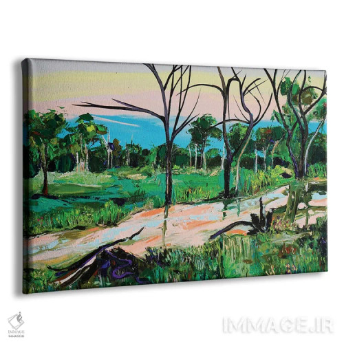 تابلو سفر صبحگاهی اثر برایدی اوبرایان - نمای پرسپکتیو محصول