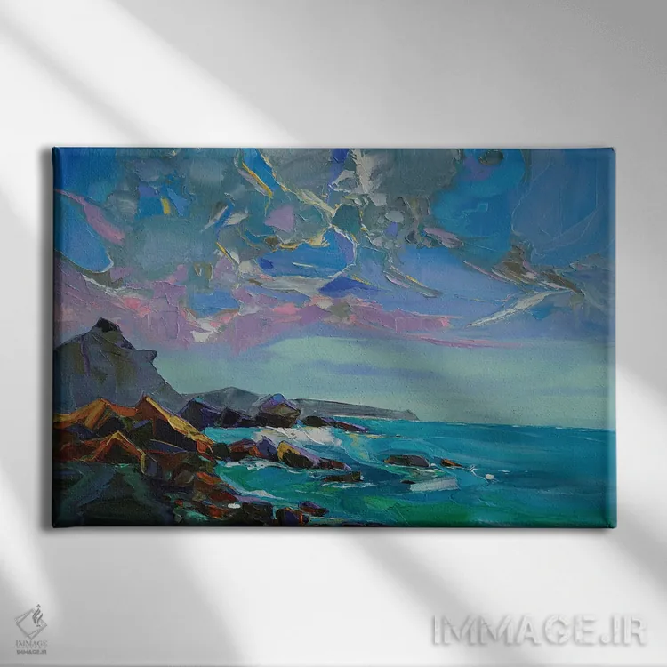 تابلو فریسینه قدرتمند (پارک ملی در استرالیا) اثر برایدی اوبرایان - نمای روبهرو روی دیوار