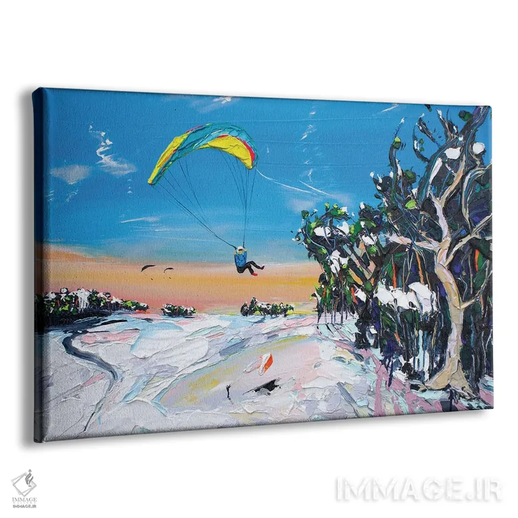 تابلو دگرگونیهای ورزش اثر برایدی اوبرایان - نمای پرسپکتیو محصول