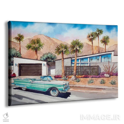 تابلو پینوشت: دوستت دارم اثر بیل درایزدیل - نمای پرسپکتیو محصول