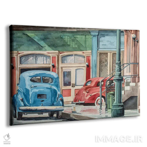 تابلو مرکز شهر اثر بیل درایزدیل - نمای پرسپکتیو محصول