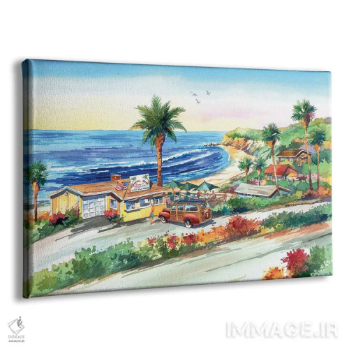 تابلو شیکشک (فستفود) اثر بیل درایزدیل - نمای پرسپکتیو محصول