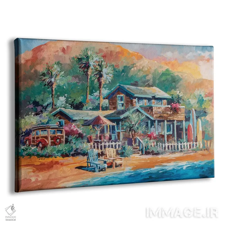 تابلو سواحل اثر بیل درایزدیل - نمای پرسپکتیو محصول