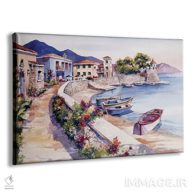 تابلو نافپاکتوس (یونان) اثر بیل درایزدیل - نمای پرسپکتیو محصول