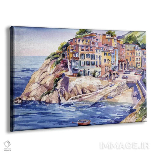 تابلو ریوماجوره (ایتالیا) اثر بیل درایزدیل - نمای پرسپکتیو محصول