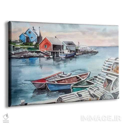 تابلو خلیج پگی اثر بیل درایزدیل - نمای پرسپکتیو محصول