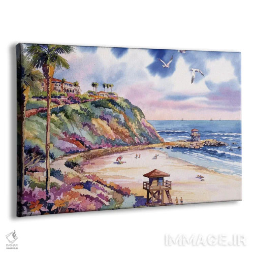 تابلو ساحل سالت کریک اثر بیل درایزدیل - نمای پرسپکتیو محصول