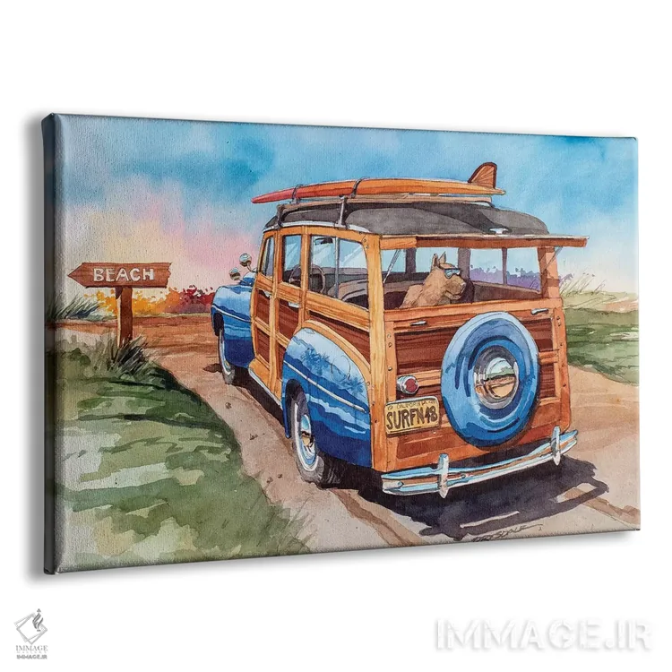 تابلو دوک اثر بیل درایزدیل - نمای پرسپکتیو محصول