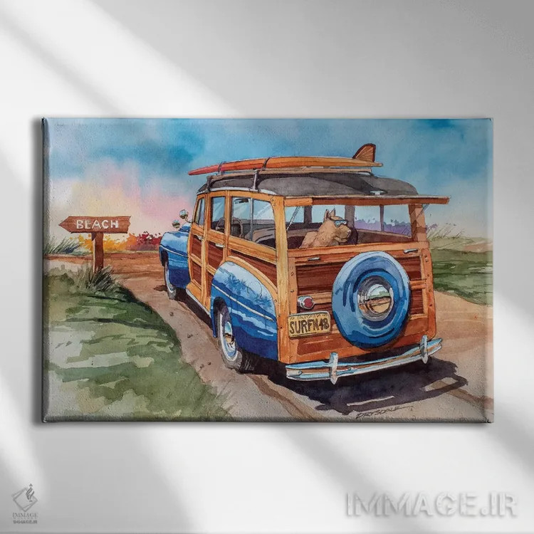 تابلو دوک اثر بیل درایزدیل - نمای روبهرو روی دیوار