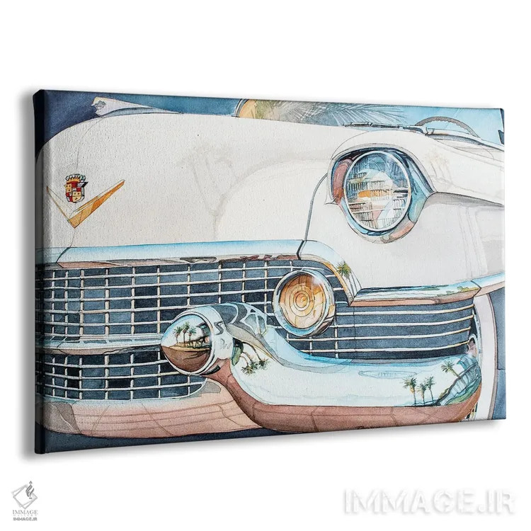 تابلو الدورادو ۵۴ (خودرو کلاسیک) اثر بیل درایزدیل - نمای پرسپکتیو محصول