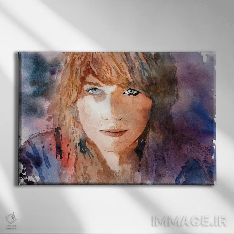 تابلو تسا (نام شخص) اثر بیل درایزدیل - نمای روبهرو روی دیوار