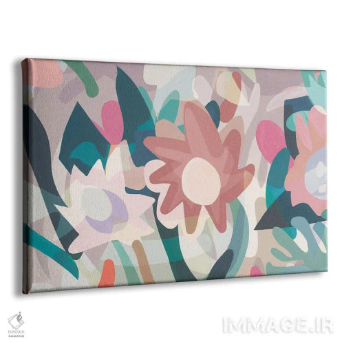 تابلو گلهای روشن اثر استودیو آرت برد (استودیو هنری) - نمای پرسپکتیو محصول