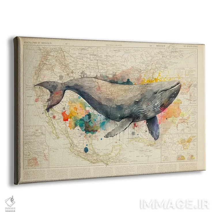 تابلو دانشنامه اثر استودیو آرت برد (استودیو هنری) - نمای پرسپکتیو محصول