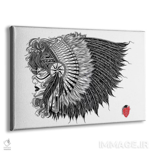 تابلو بومی اثر تایلر بردوگ - نمای پرسپکتیو محصول