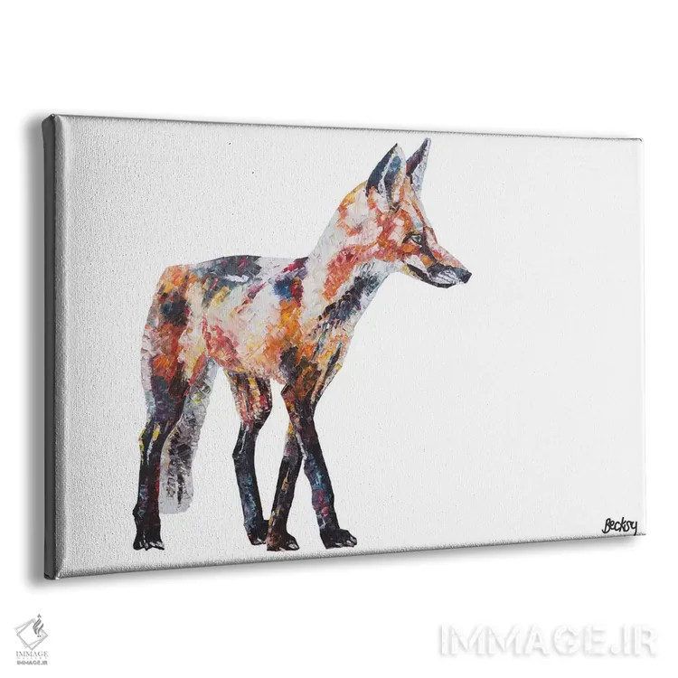 تابلو فرفکس (شهر یا نام خاص) اثر بکسی - نمای پرسپکتیو محصول