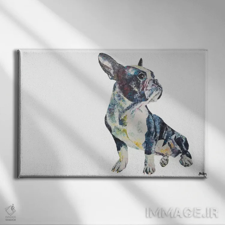 تابلو فرنان اثر بکسی - نمای روبهرو روی دیوار