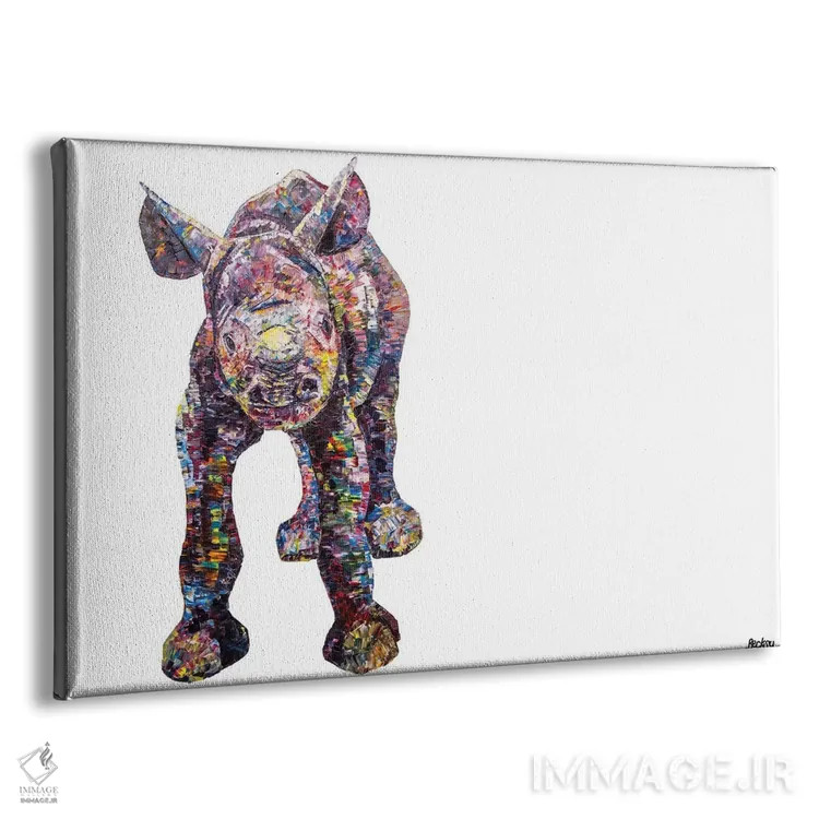 تابلو جورج II اثر بکسی - نمای پرسپکتیو محصول