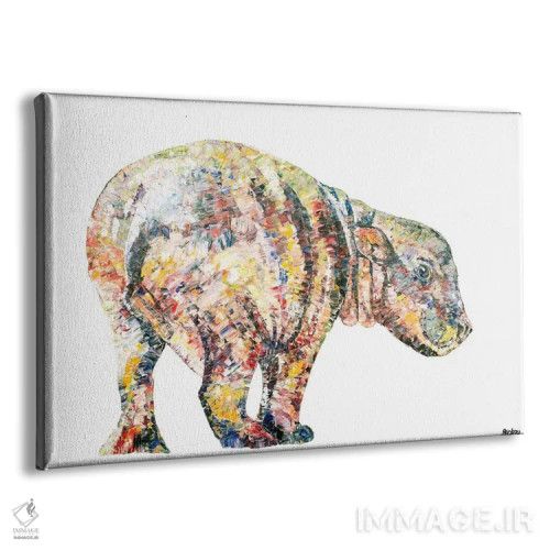 تابلو هیزل اثر بکسی - نمای پرسپکتیو محصول