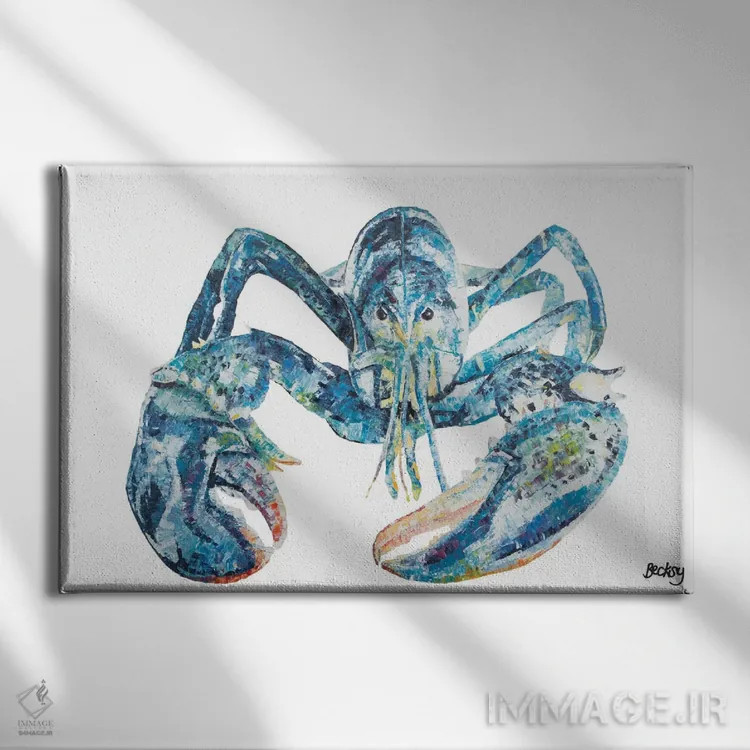 تابلو لویتیکوس اثر بکسی - نمای روبهرو روی دیوار